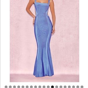 House of CB Maxi Dress with Cut Out Back